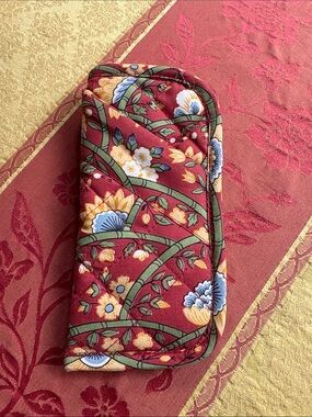 Pierre Deux  French Country 🆕 Vintage Floral Quilted Eyeglass Case 🌺🌺